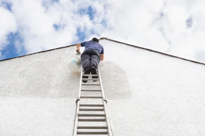 Peinture extérieure à Bouzic — façades et ravalement